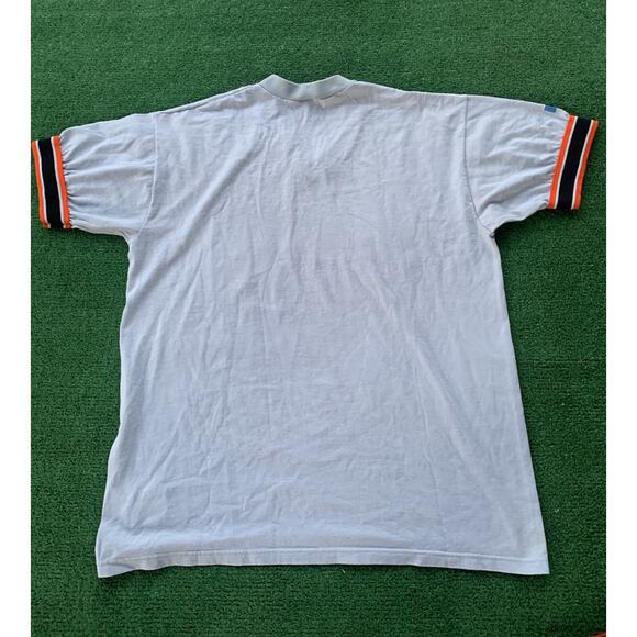 Vintage 80s San Francisco Giants Wringer Shirt Men Large Russell Athletic MLB - Picture 2 of 6